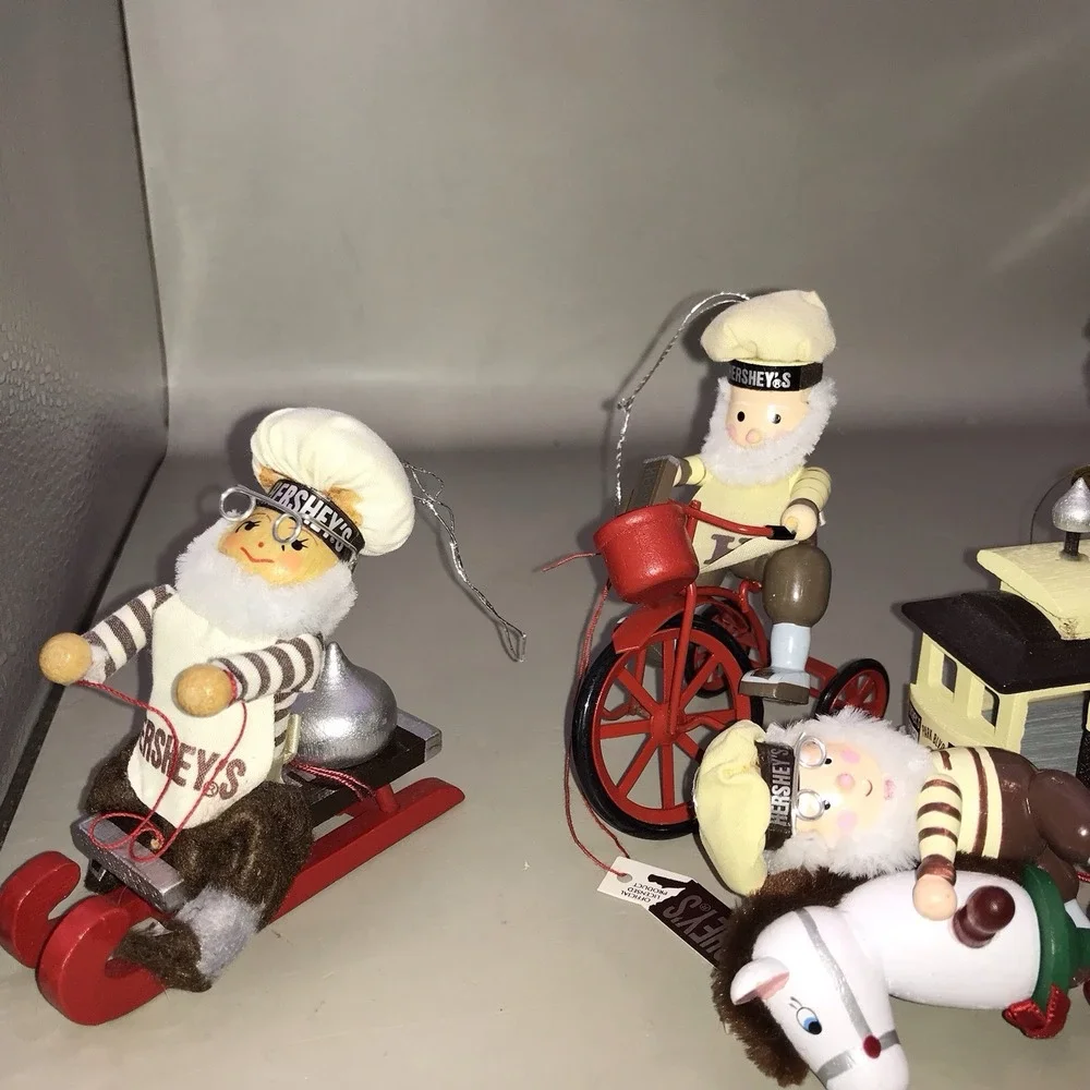 Kurt S Adler Designed 12 Piece Hershey Village 3-4